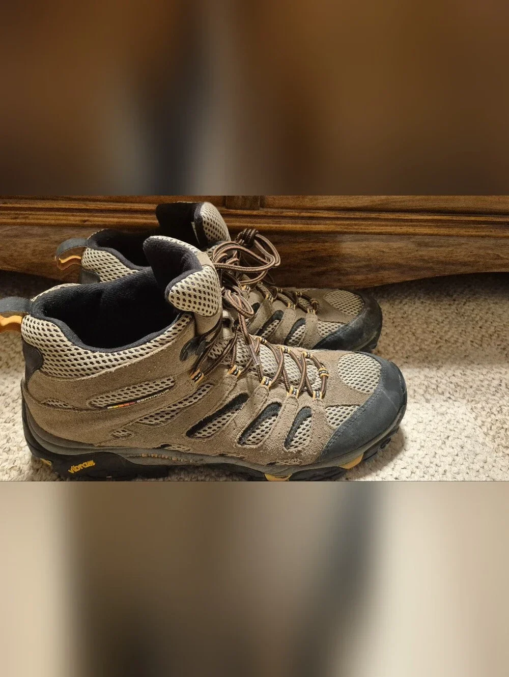 Merrell Men’s Tan Hiking Shoes